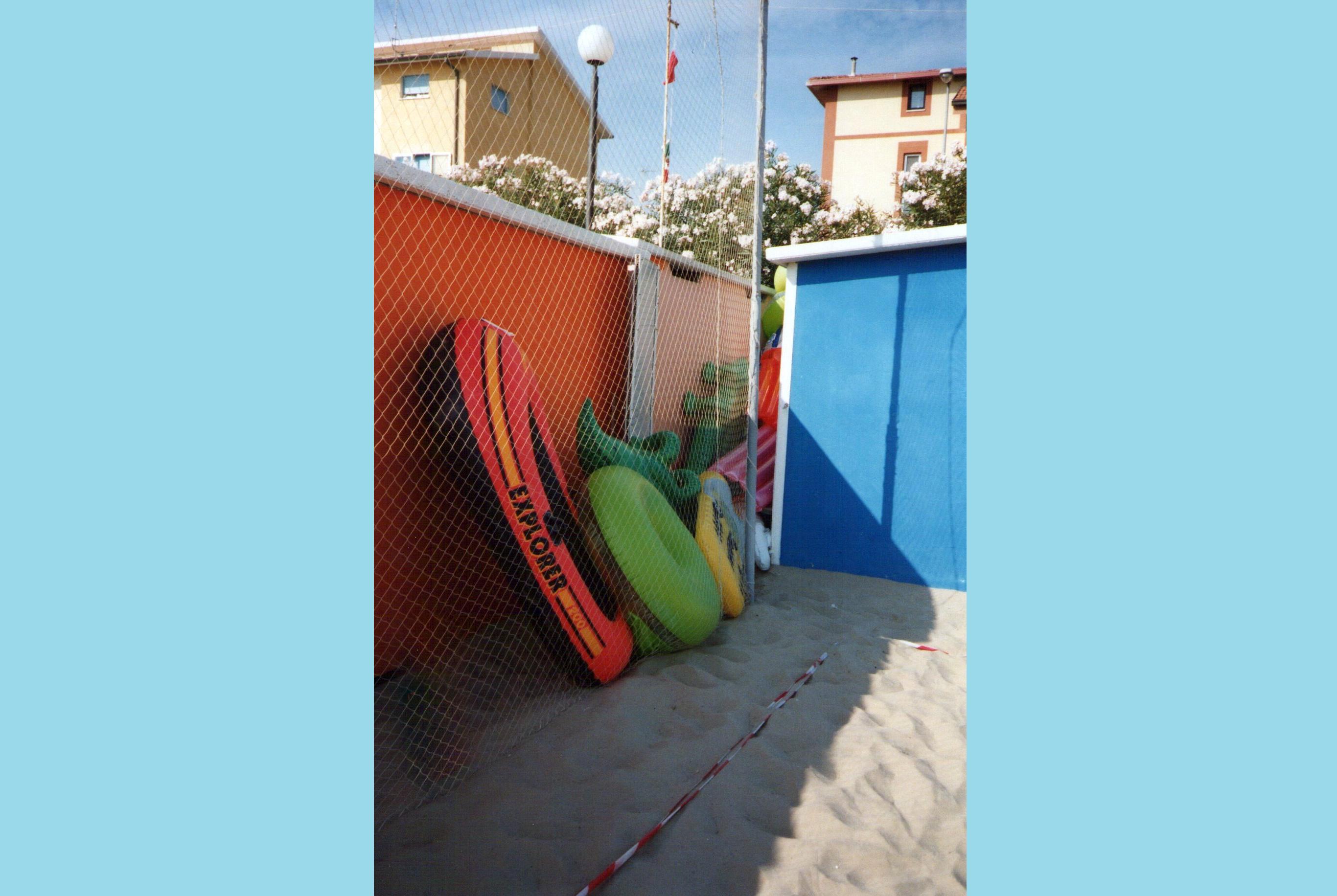 la rimessa per i gonfiabili