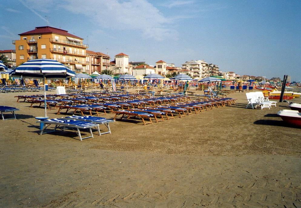 la spiaggia